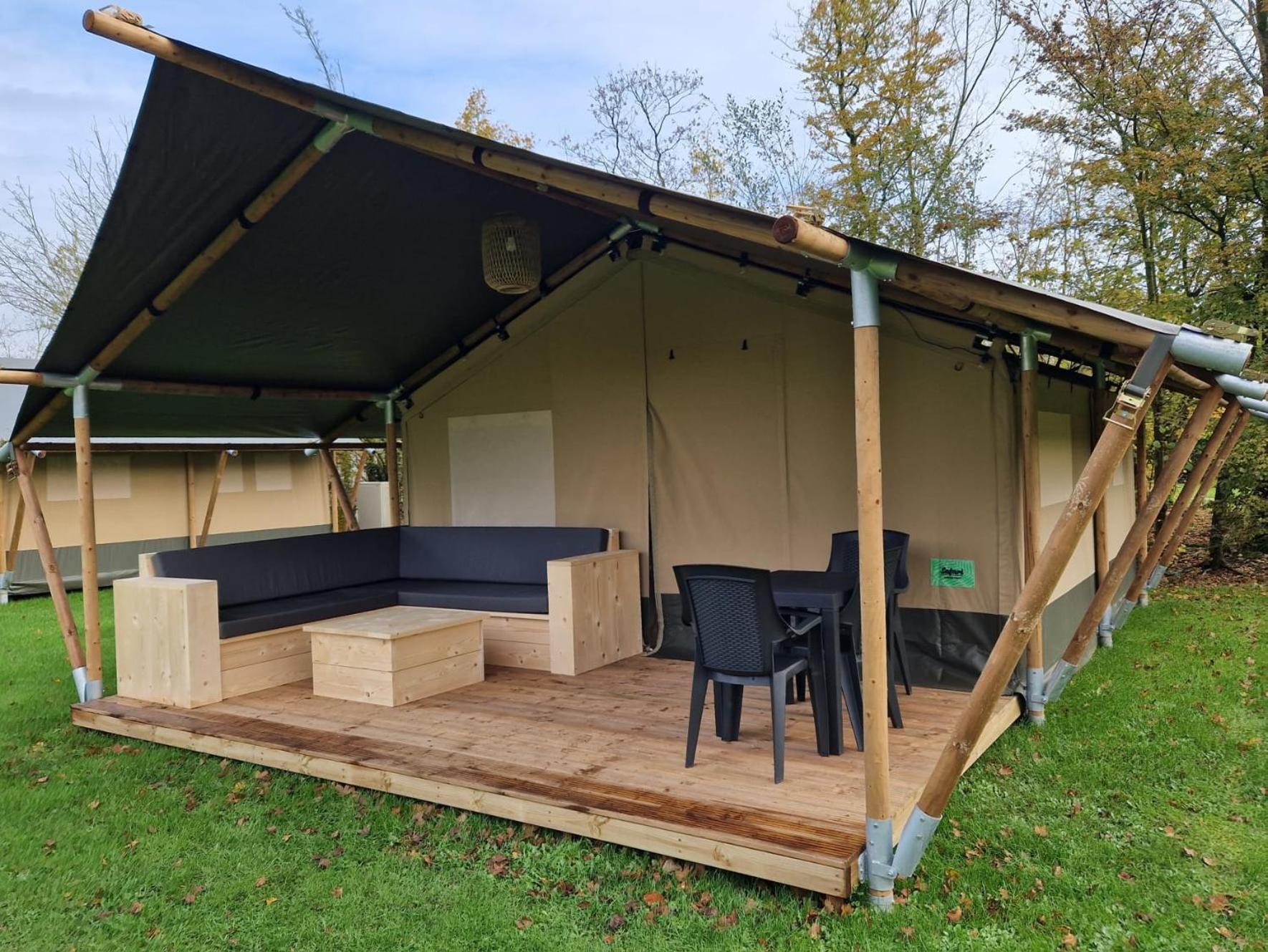 Camping Alkenhaer Appelscha Trekkerstent Safaritent Екстер'єр фото